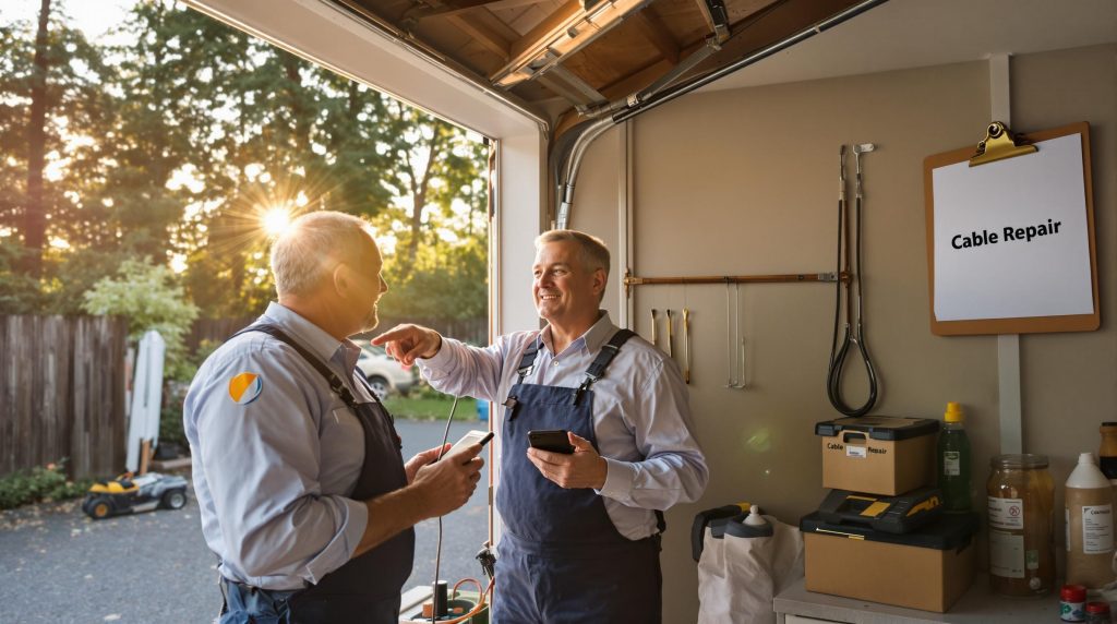 garage door cable repair