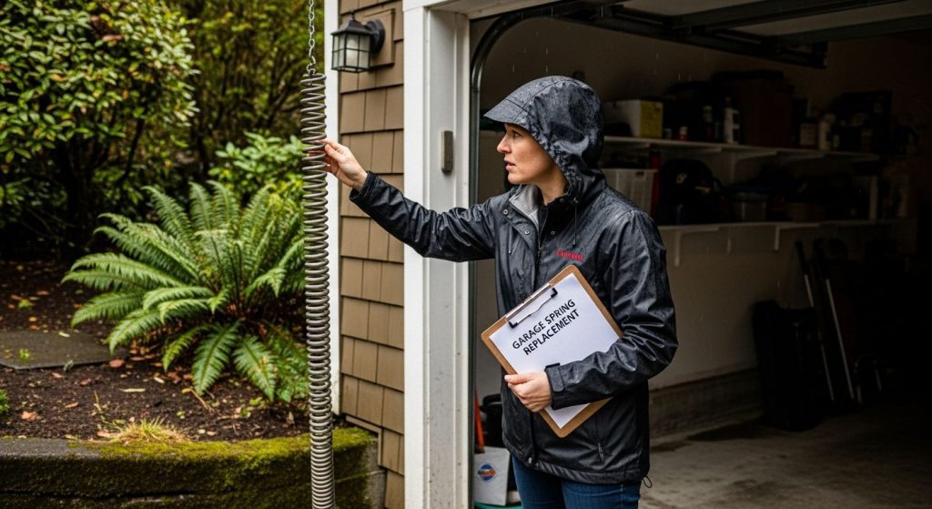 Seattle garage spring replacement