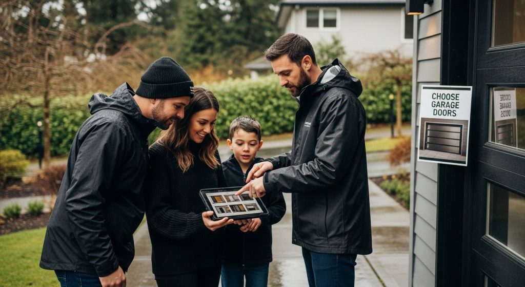 Seattle garage door selection