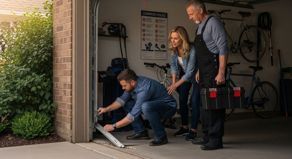 common garage door issues