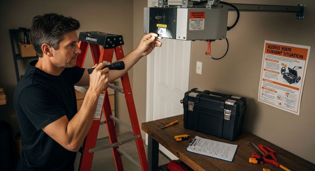garage door opener assessment
