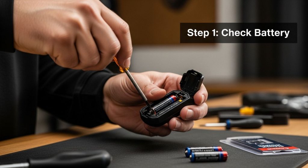 garage door remote battery
