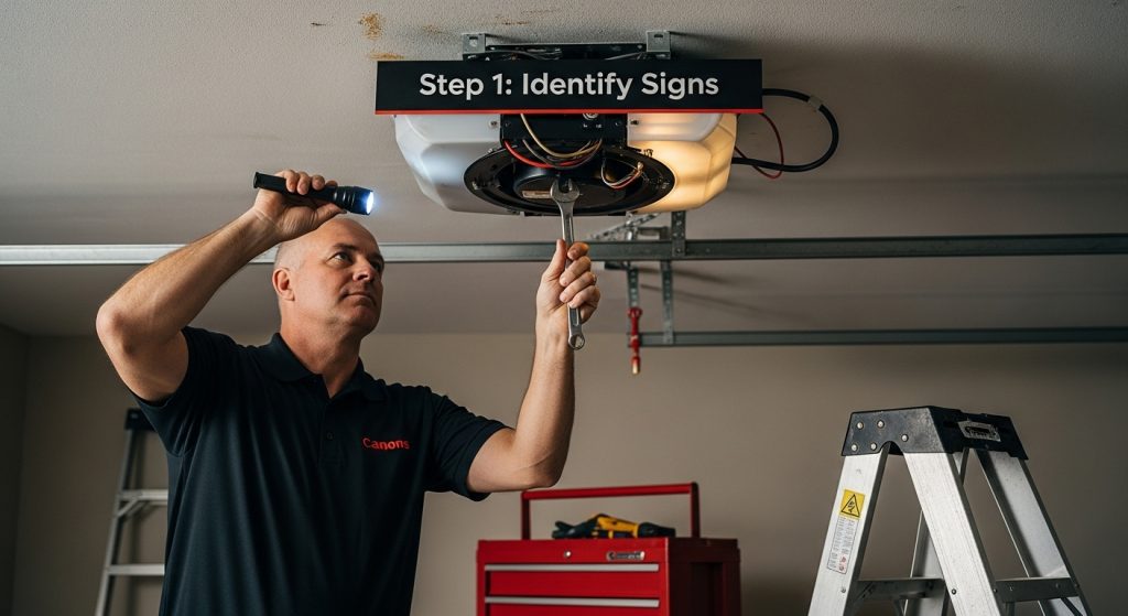 garage door opener inspection