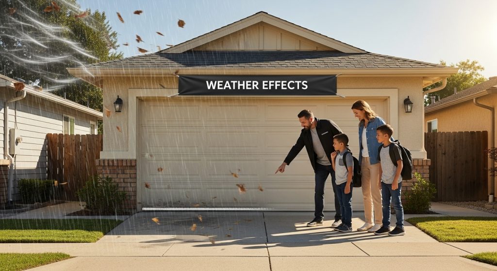garage door weather