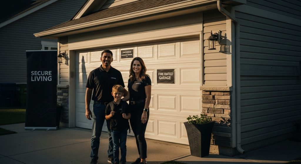 fire rated garage exterior