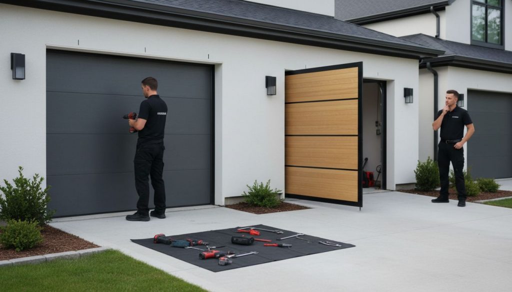 garage door installation options hero header image