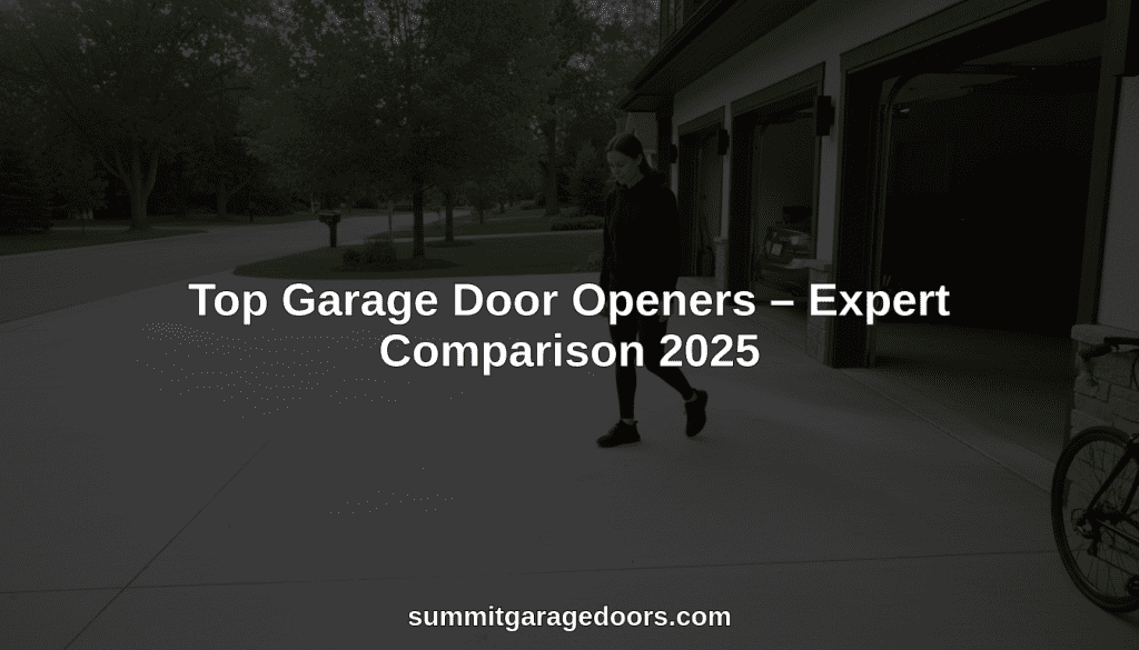 top garage door openers hero header image