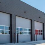 Seattle commercial garage door installation project