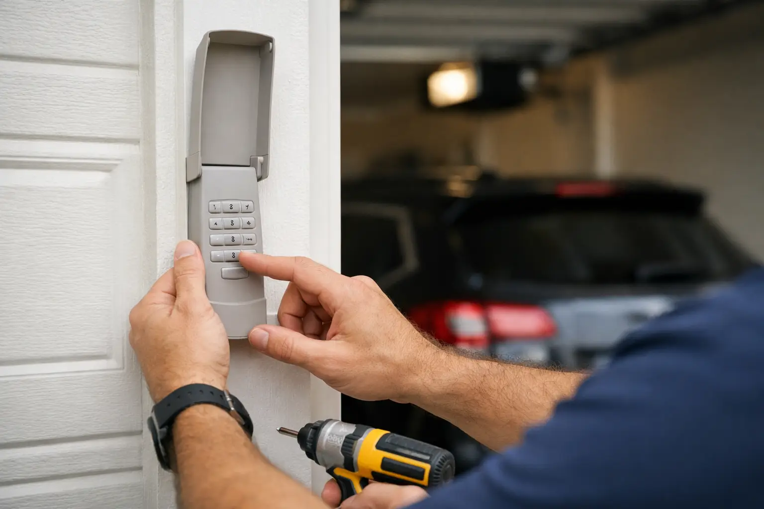 Garage Door Keypad Installation Done Right
