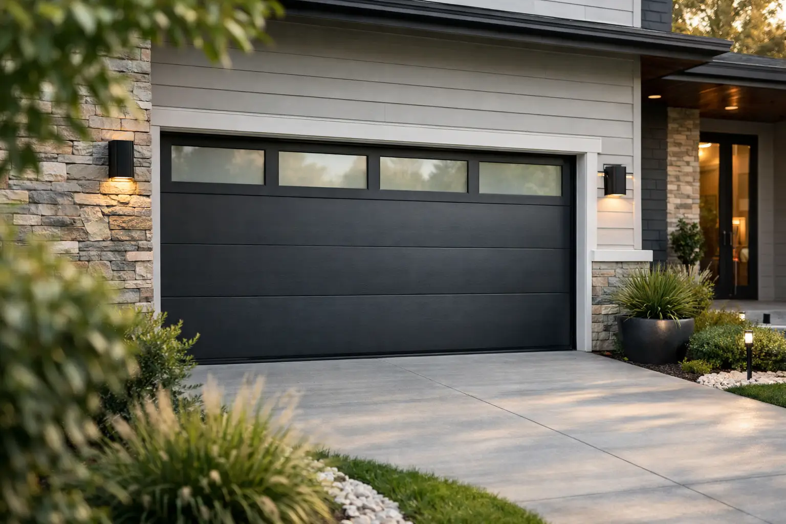 Modern Garage Door Curb Appeal Tips