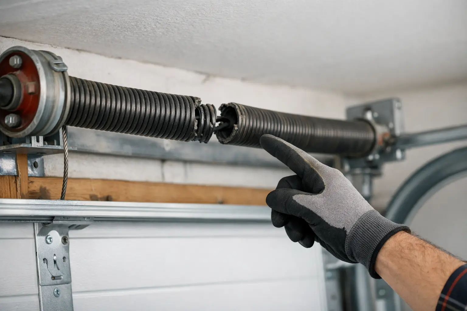 How to Spot Broken Spring on a Garage Door
