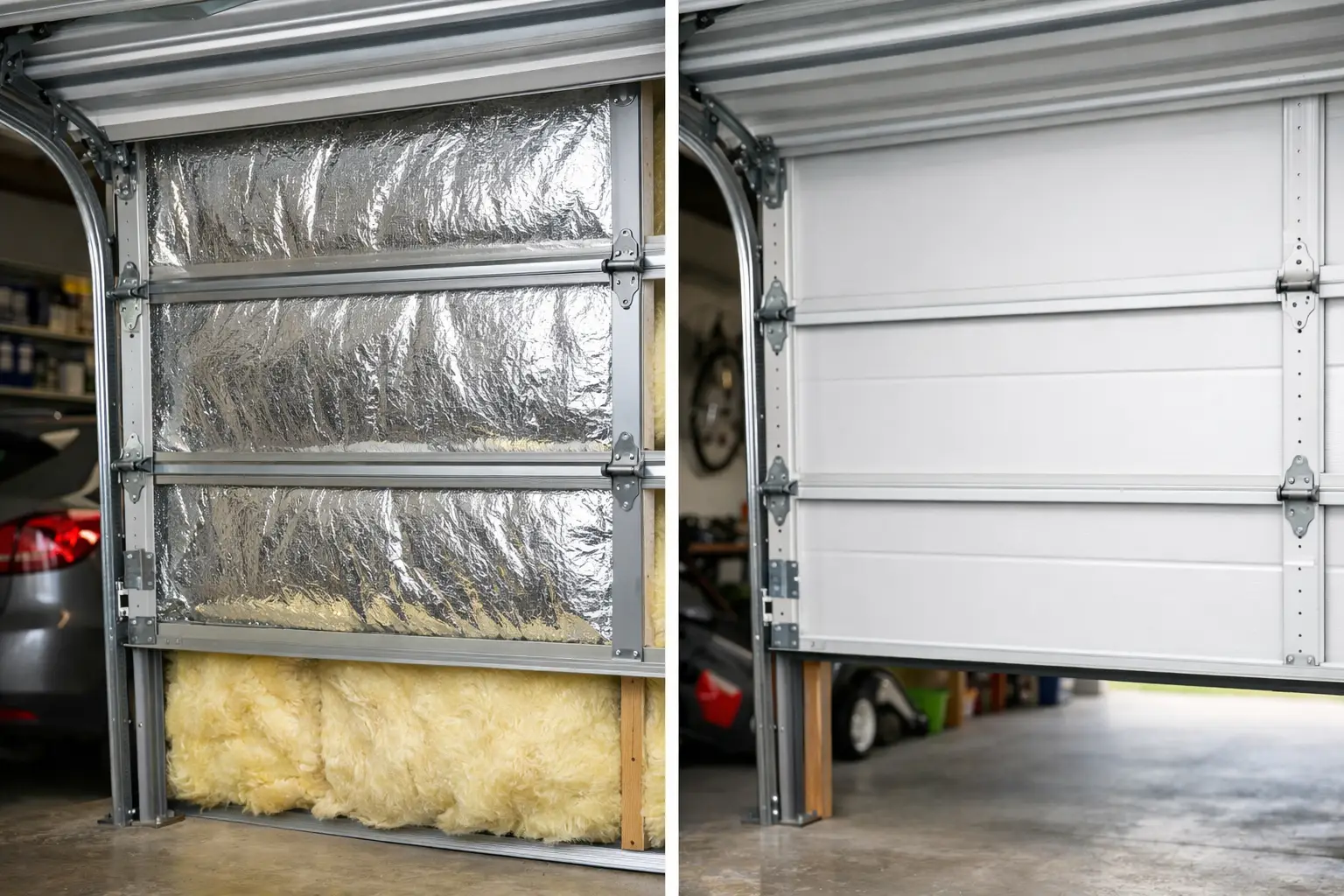 Insulated Garage Door vs Non Insulated