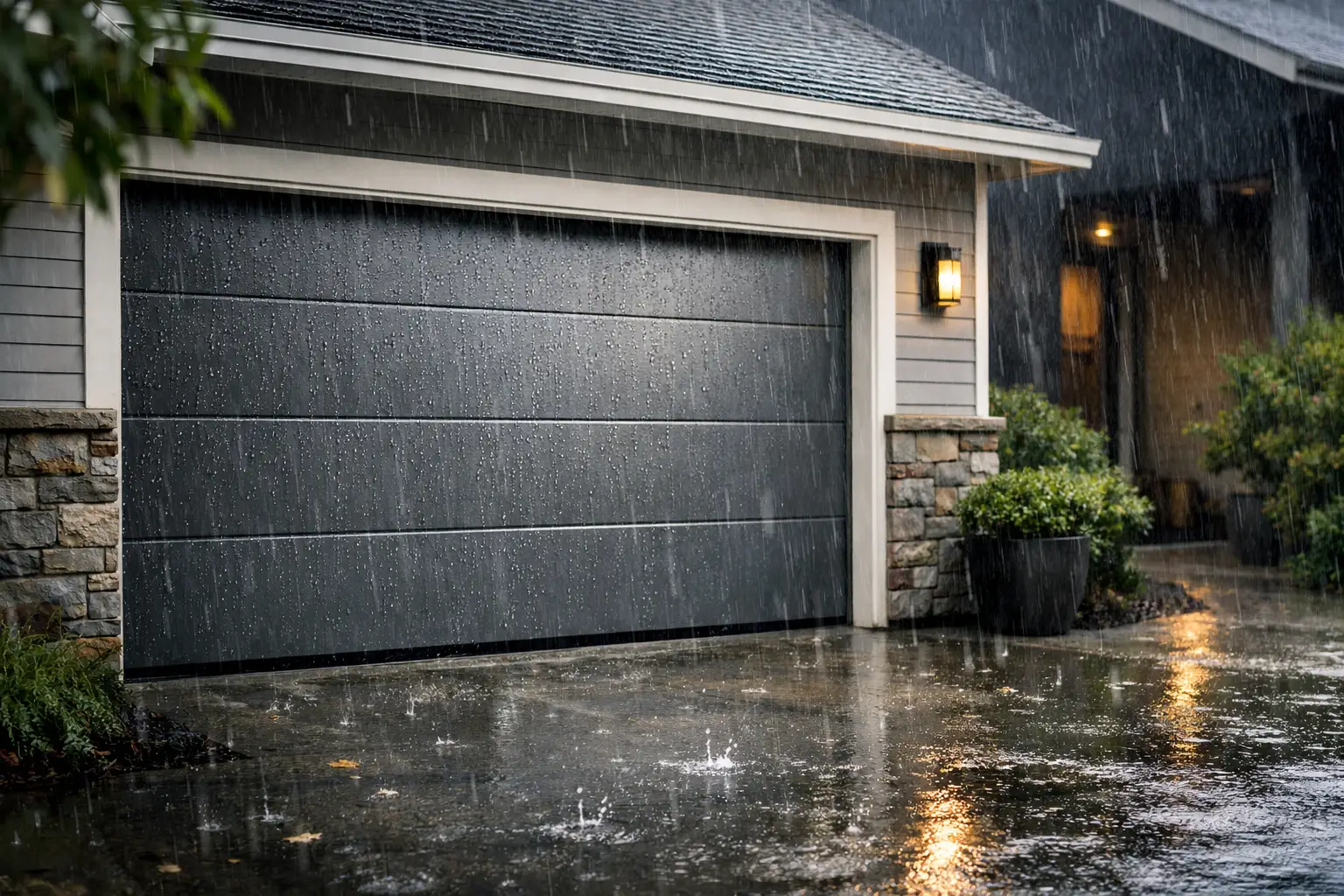 Best Garage Doors for Rainy Climates