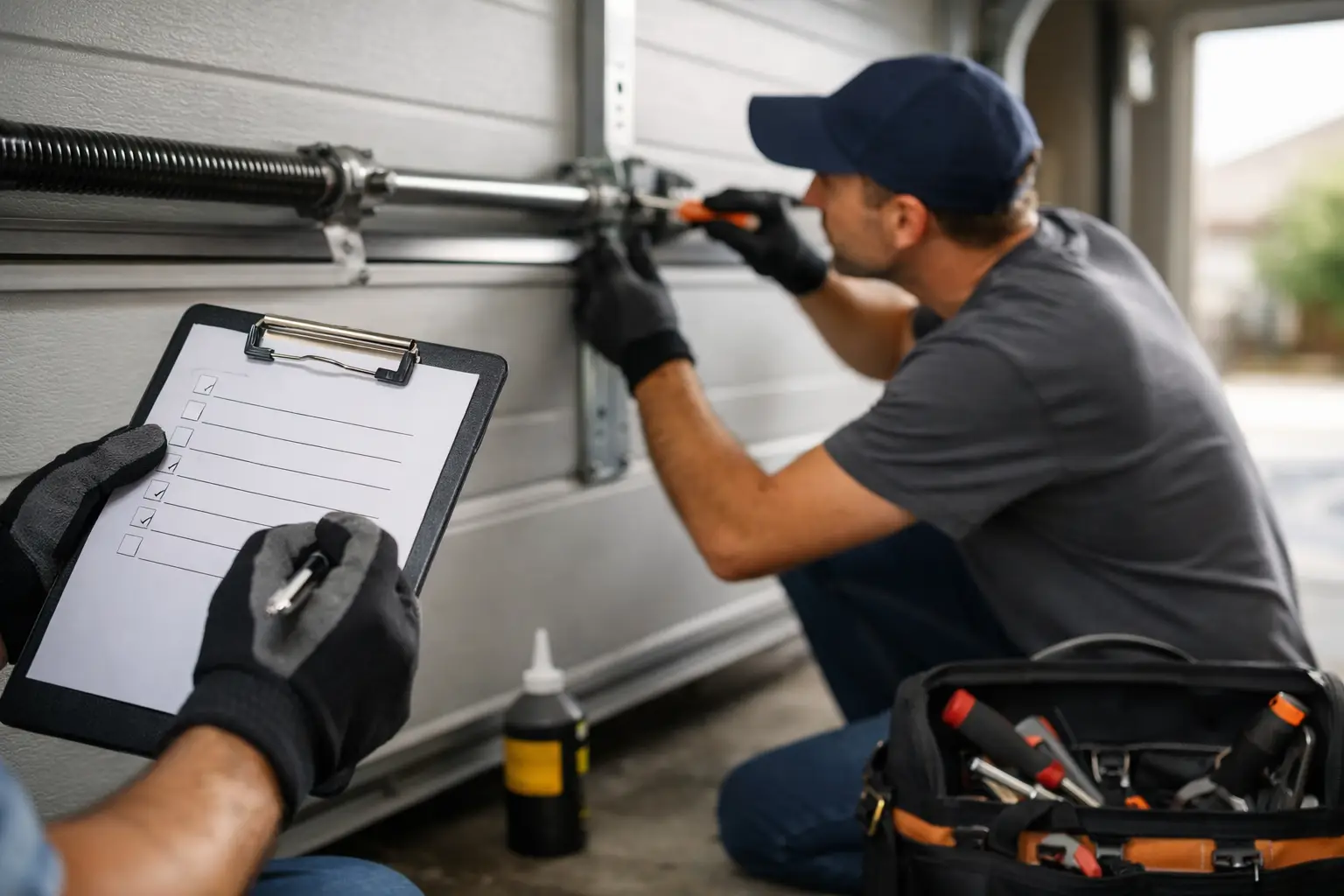 Garage Door Maintenance Checklist for Homeowners