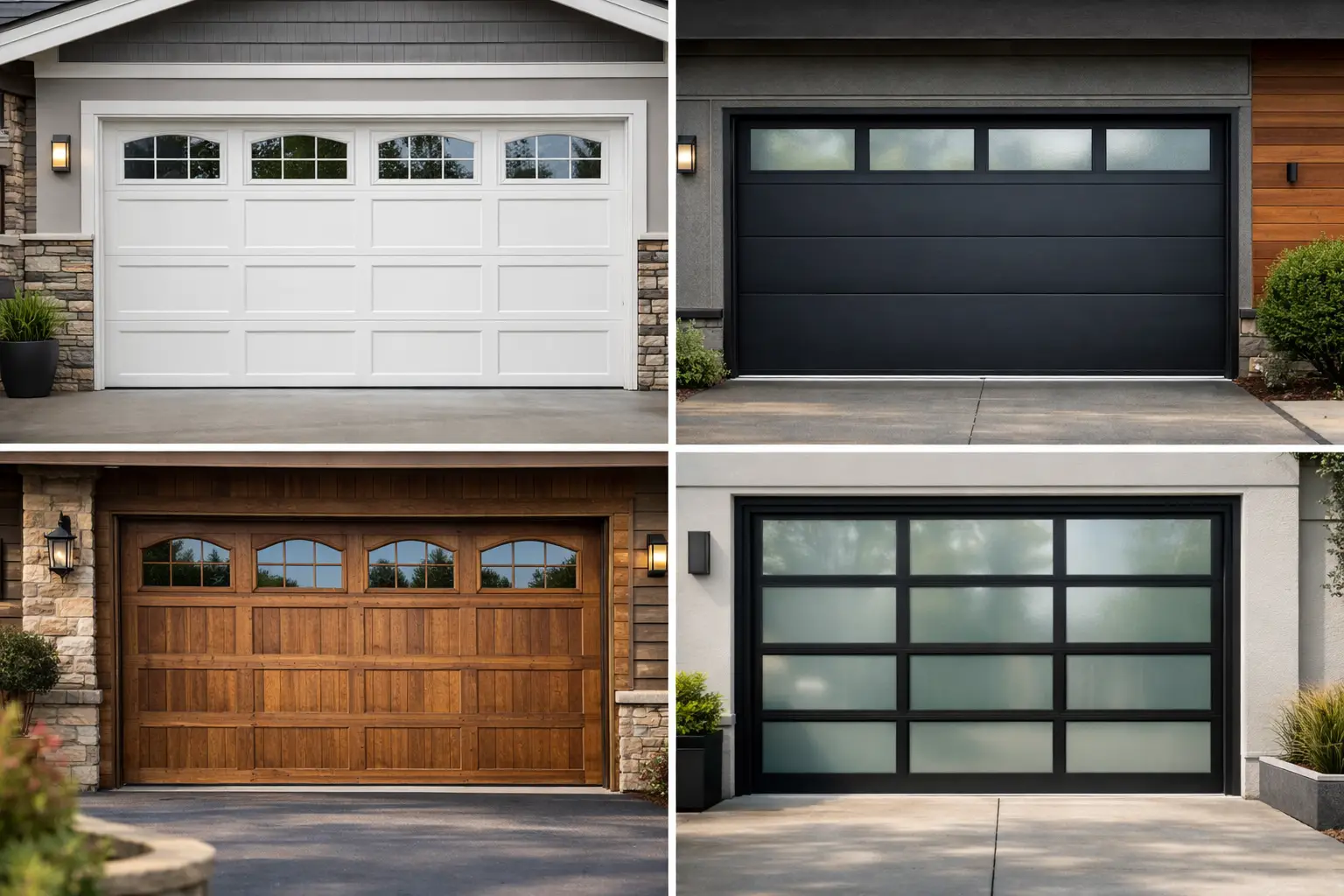 12 Garage Door Window Design Ideas