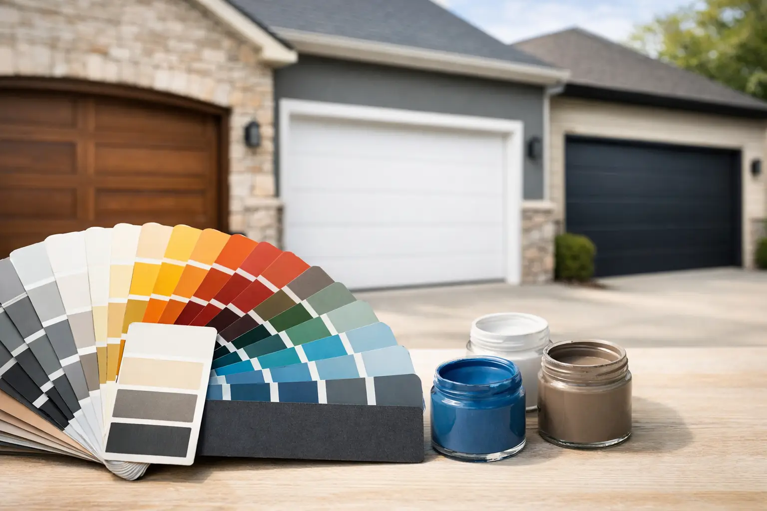 Garage Door Color Selection Guide