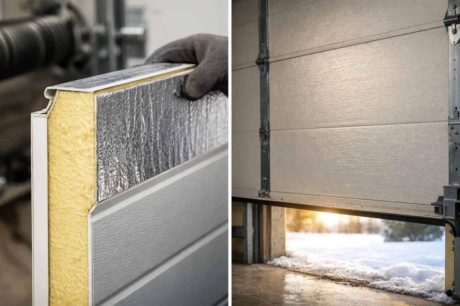 Insulated vs Non Insulated Doors