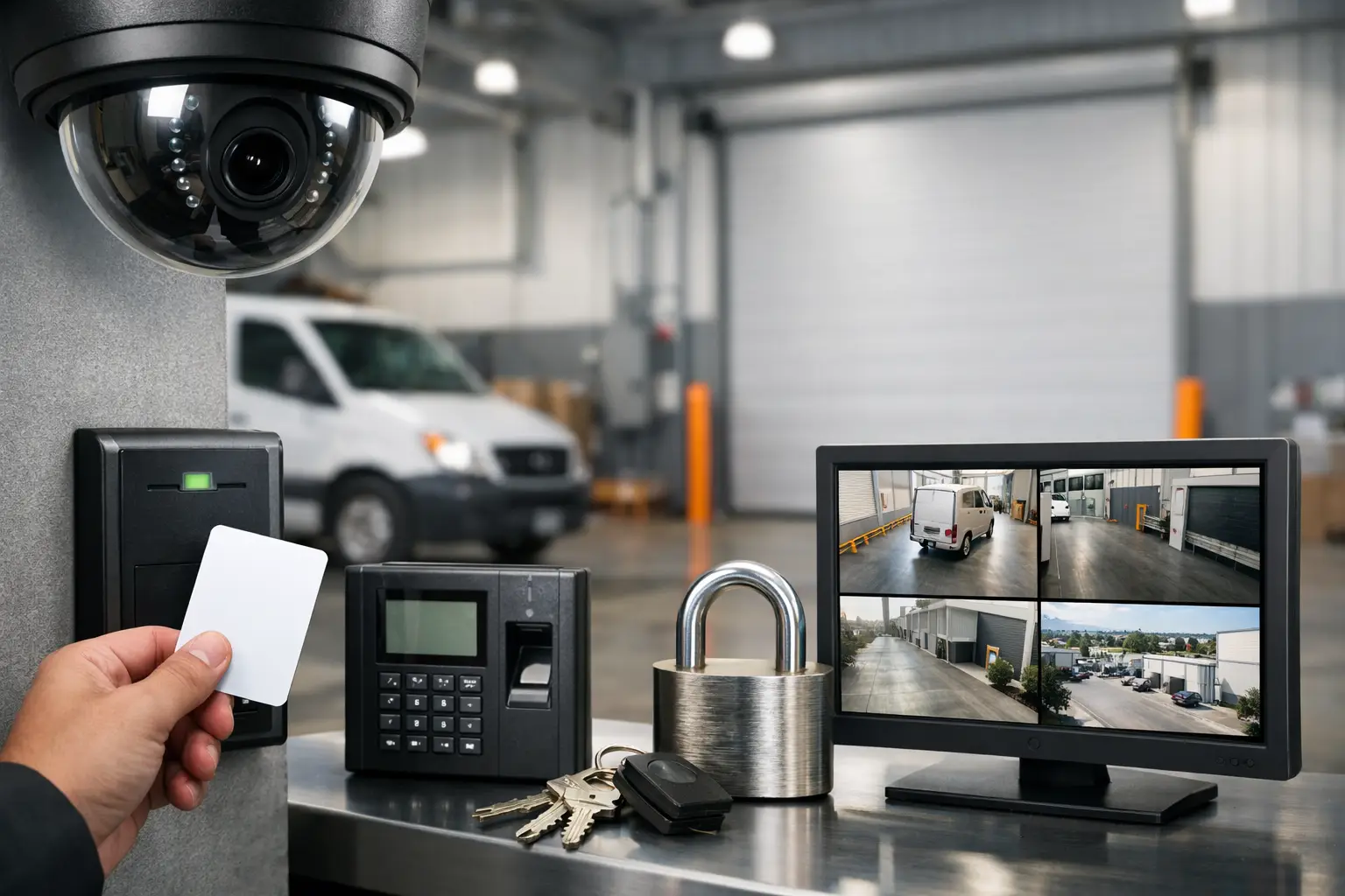 7 Best Commercial Garage Security Upgrades