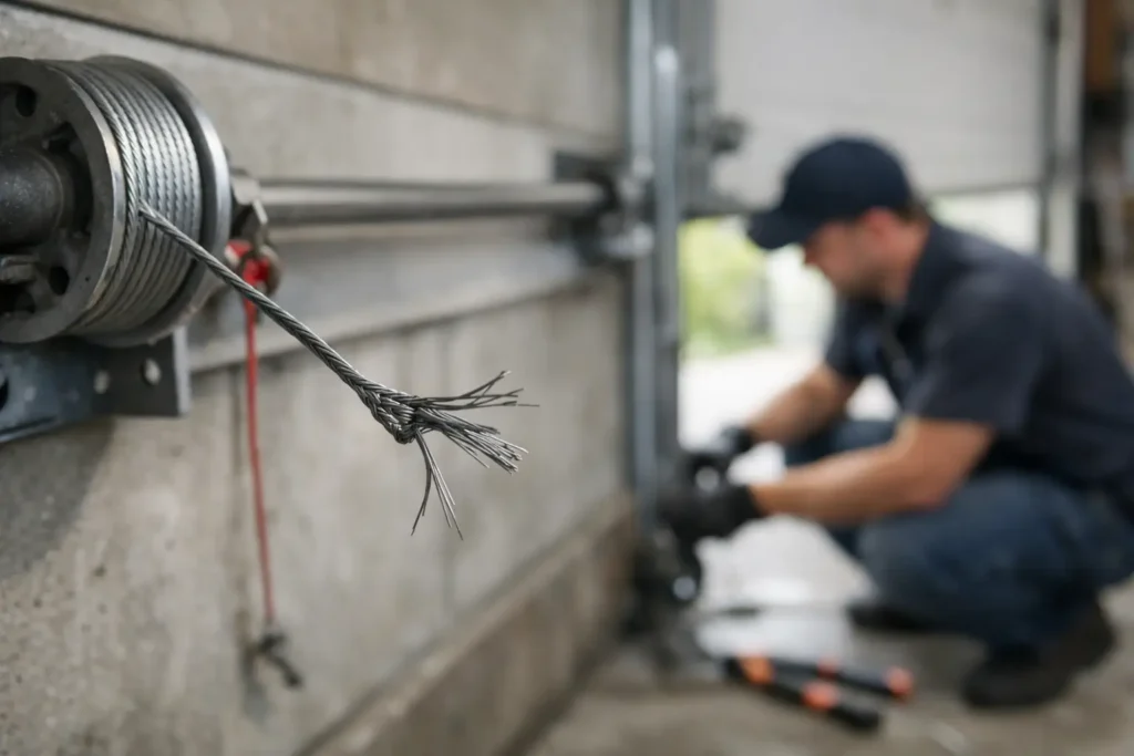 Garage Door Cable Snapped Seattle? What to Do