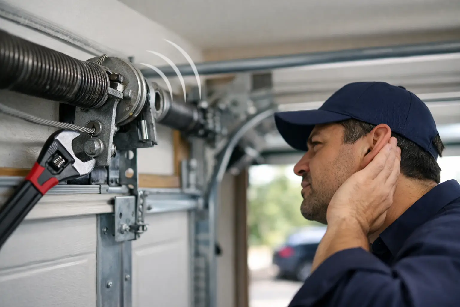 Garage Door Making Loud Noise? Start Here