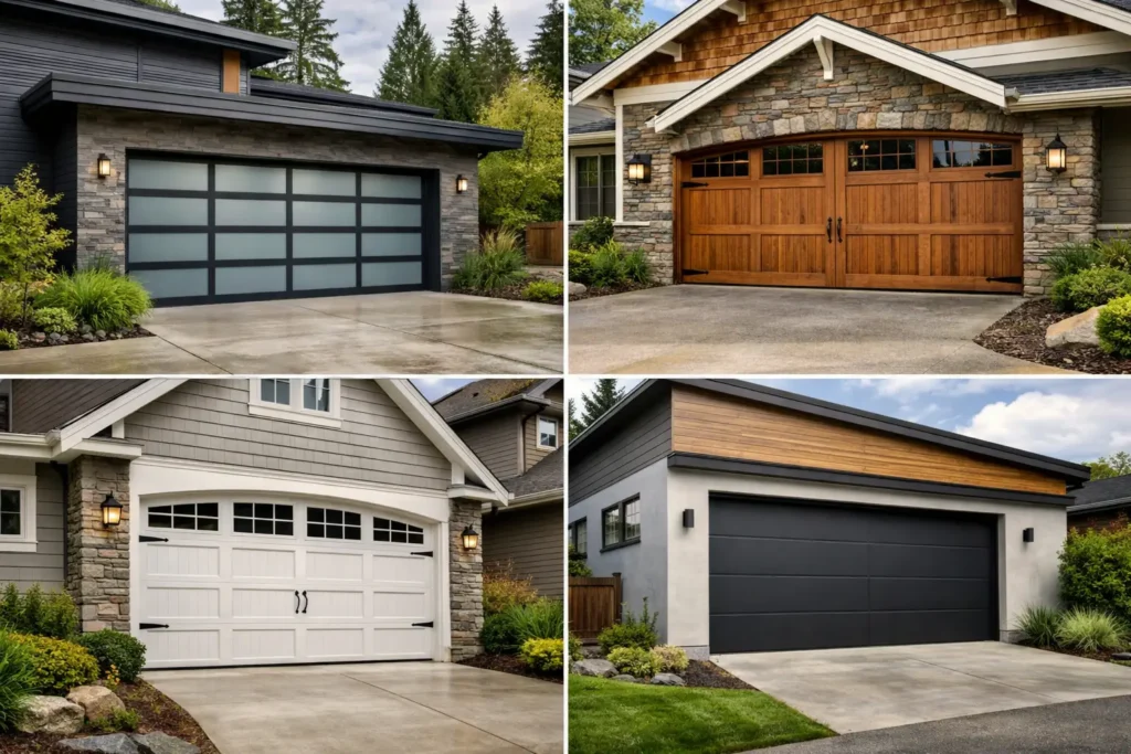 8 Best Garage Door Styles for Seattle Homes