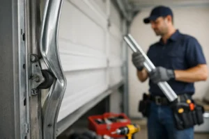 Can Bent Garage Tracks Be Fixed or Replaced?