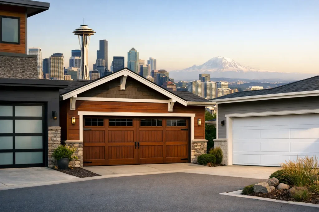 Top Garage Door Brands for Seattle Homes